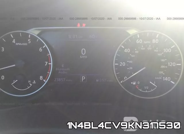 1N4BL4CV9KN317530 фото 8