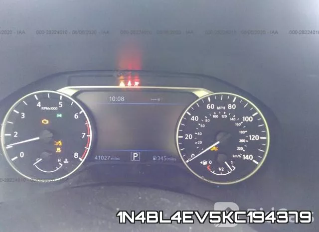 1N4BL4EV5KC194379 фото 8