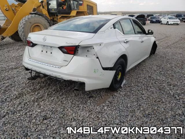 1N4BL4FW0KN304377 фото 4
