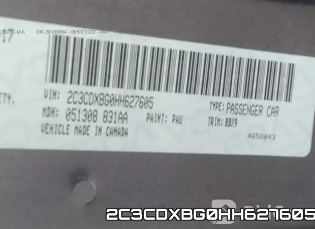 2C3CDXBG0HH627605 фото 10