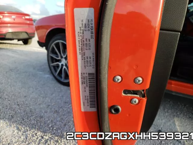 2C3CDZAGXHH539321 фото 2