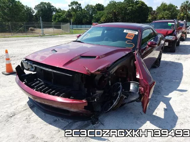 2C3CDZAGXKH739493 фото 3