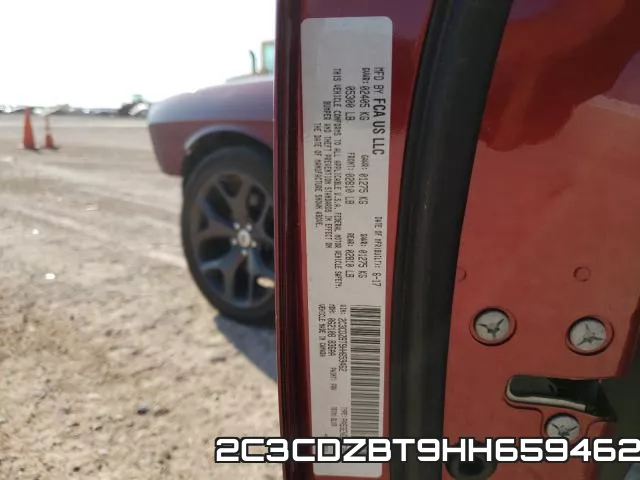 2C3CDZBT9HH659462 фото 2
