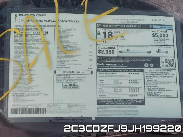 2C3CDZFJ9JH199220 фото 10