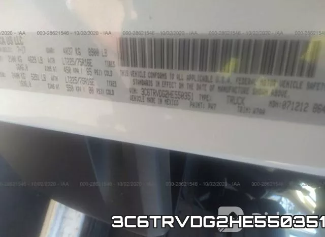 3C6TRVDG2HE550351 фото 10