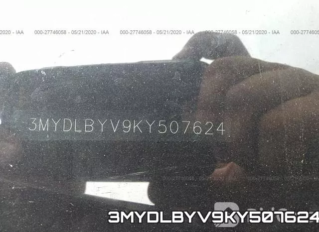 3MYDLBYV9KY507624 фото 10