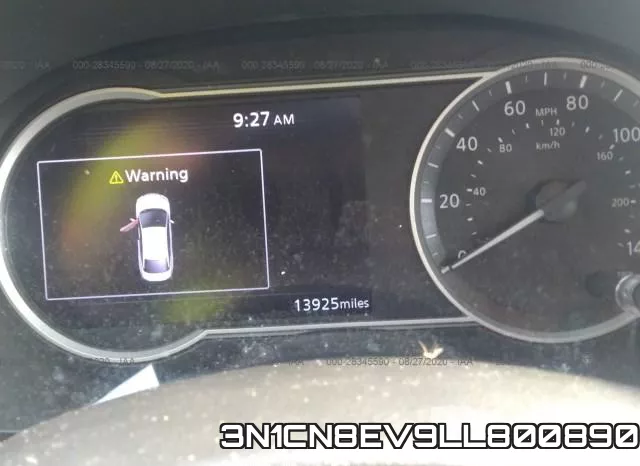 3N1CN8EV9LL800890 фото 8