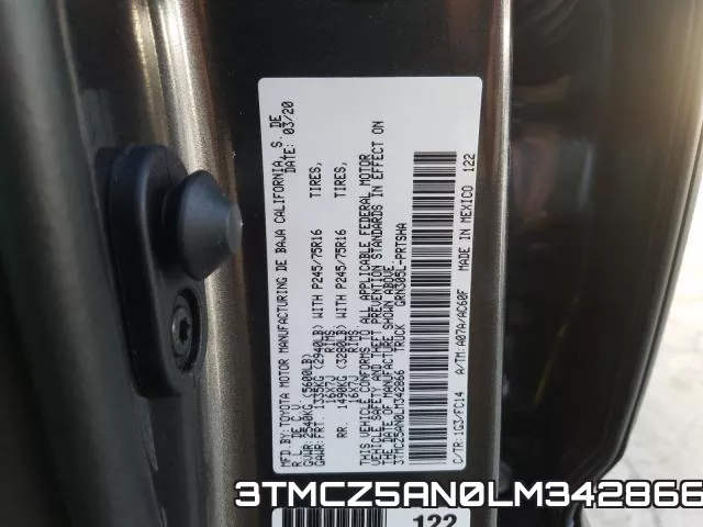 3TMCZ5AN0LM342866 фото 2