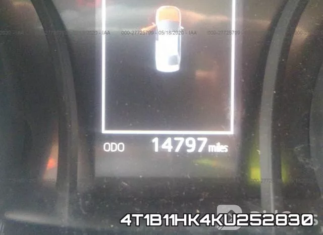 4T1B11HK4KU252830 фото 8