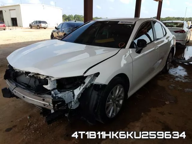 4T1B11HK6KU259634 фото 3