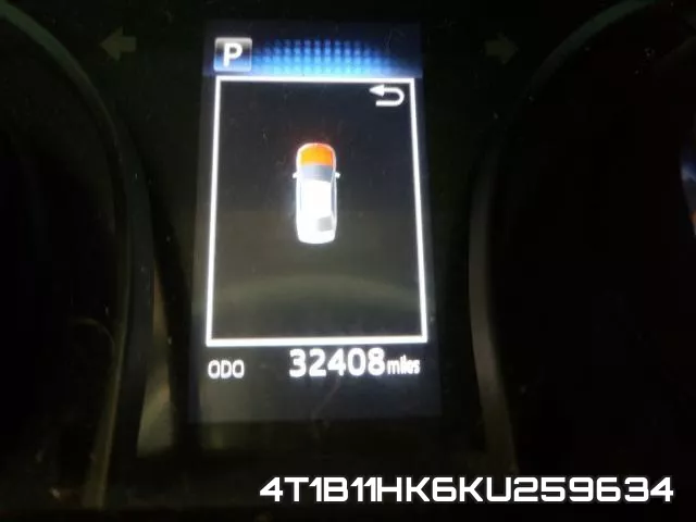 4T1B11HK6KU259634 фото 9