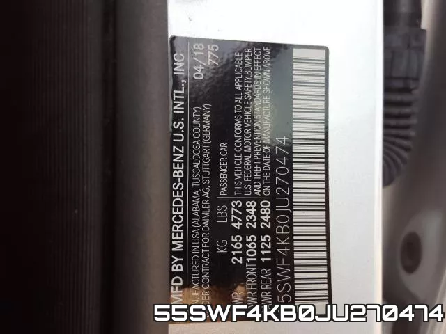55SWF4KB0JU270474 фото 2
