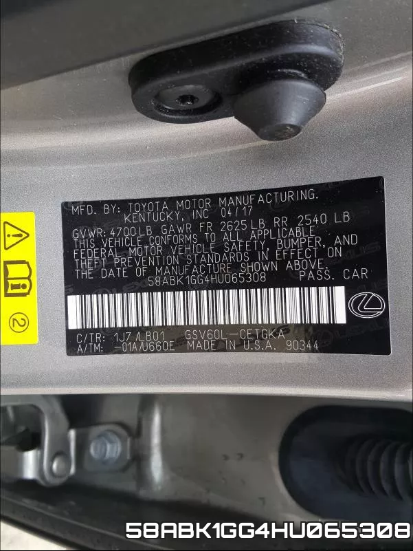 58ABK1GG4HU065308 фото 2