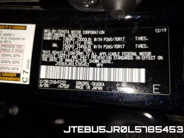 JTEBU5JR0L5785453 фото 2