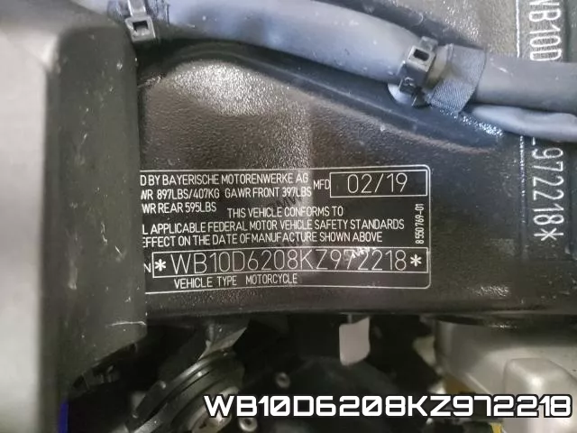 WB10D6208KZ972218 фото 2