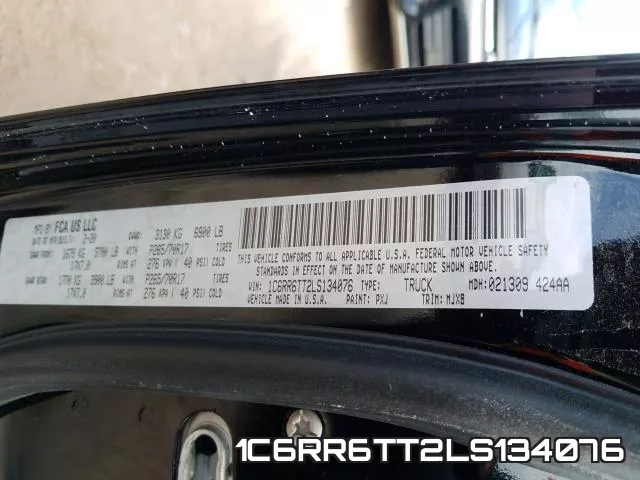 1C6RR6TT2LS134076 фото 2