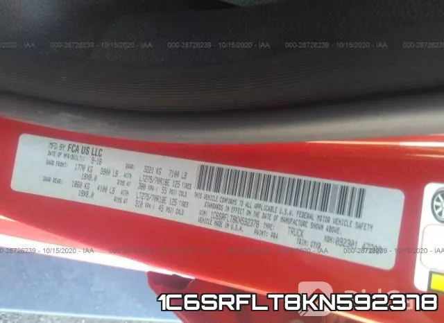 1C6SRFLT8KN592378 фото 10
