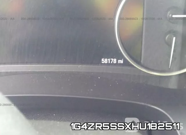 1G4ZR5SSXHU182511 фото 8