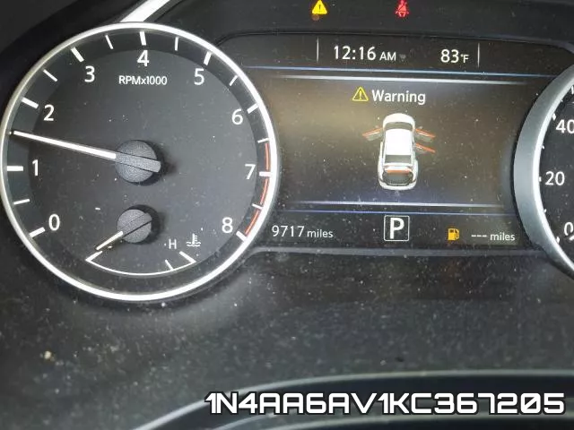 1N4AA6AV1KC367205 фото 9