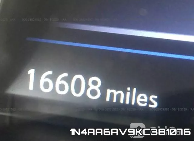 1N4AA6AV9KC381076 фото 8