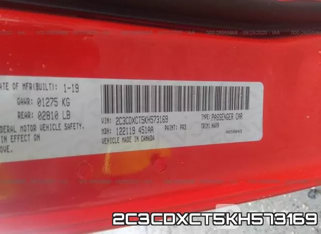 2C3CDXCT5KH573169 фото 10