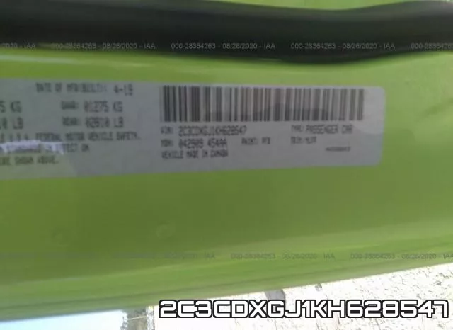 2C3CDXGJ1KH628547 фото 10