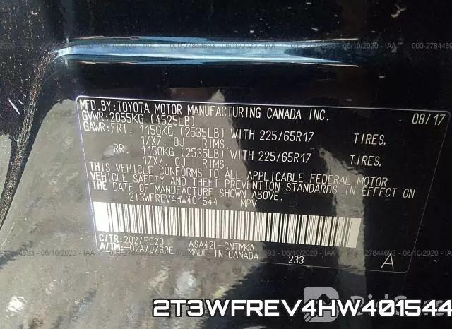 2T3WFREV4HW401544 фото 10