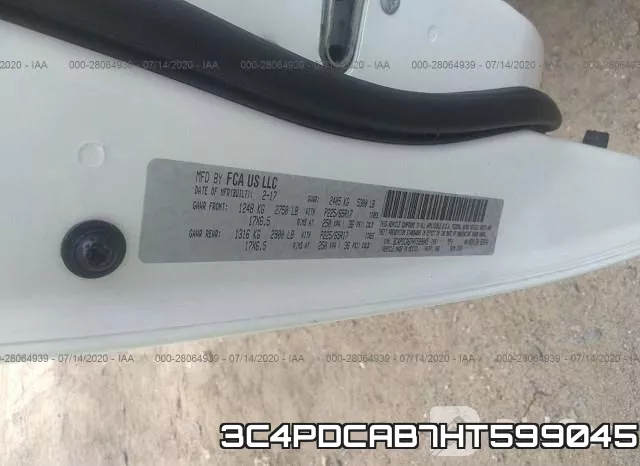 3C4PDCAB7HT599045 фото 10