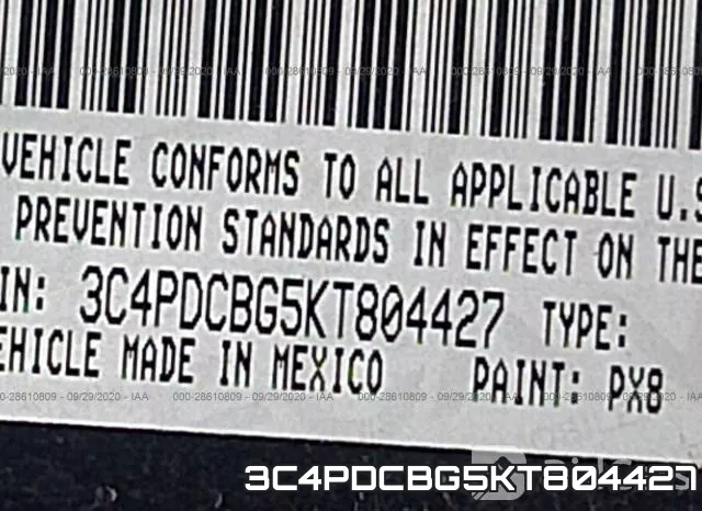 3C4PDCBG5KT804427 фото 10