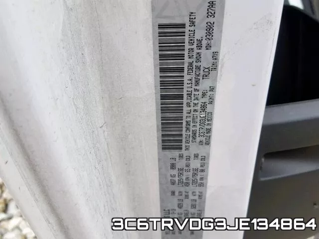 3C6TRVDG3JE134864 фото 2