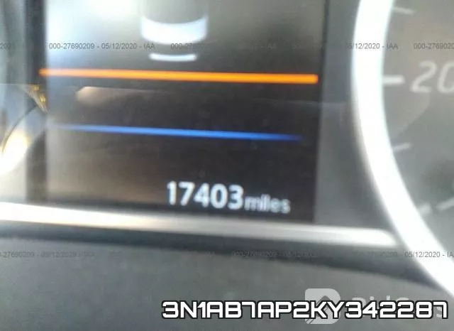3N1AB7AP2KY342287 фото 7