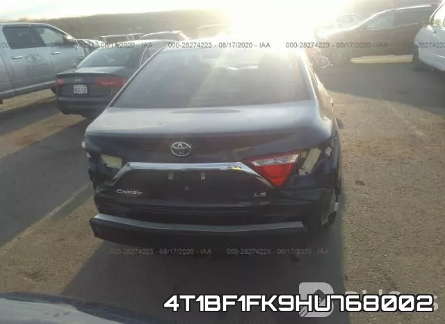 4T1BF1FK9HU768002 фото 6