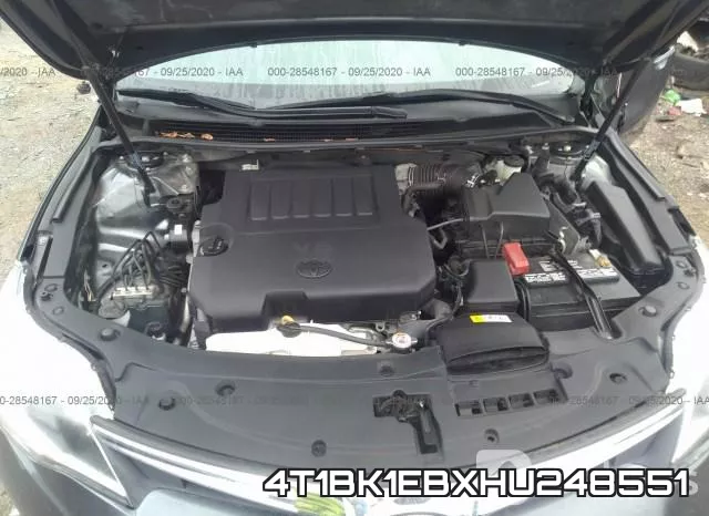 4T1BK1EBXHU248551 фото 2
