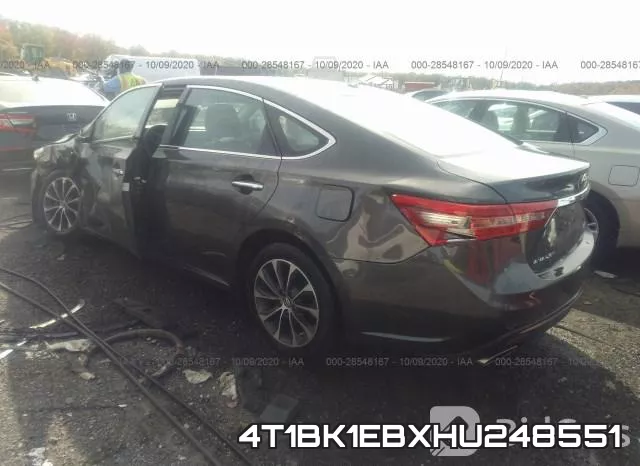 4T1BK1EBXHU248551 фото 4