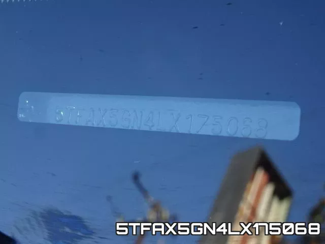 5TFAX5GN4LX175068 фото 2