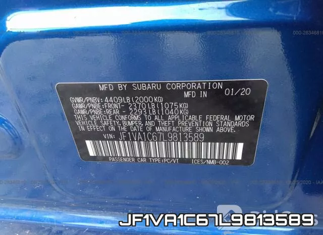 JF1VA1C67L9813589 фото 10