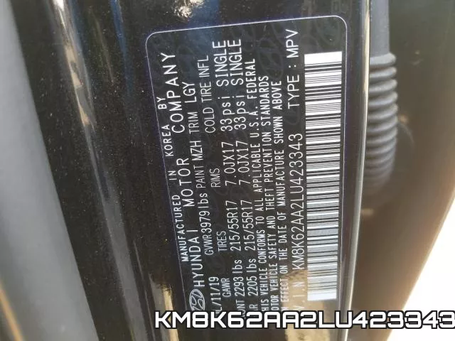 KM8K62AA2LU423343 фото 2