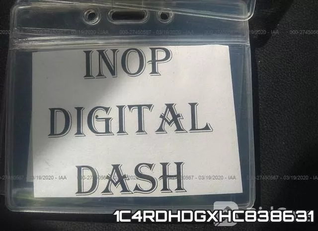 1C4RDHDGXHC838631 фото 8