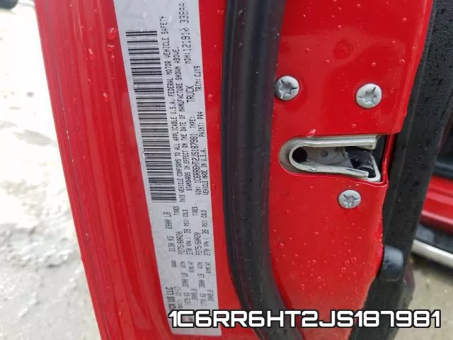 1C6RR6HT2JS187981 фото 2