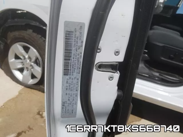 1C6RR7KT8KS668740 фото 2