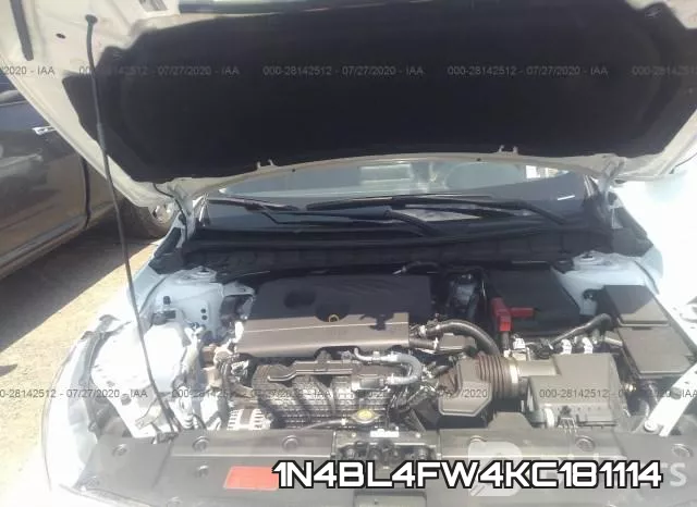 1N4BL4FW4KC181114 фото 2