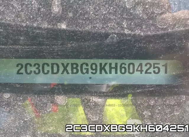 2C3CDXBG9KH604251 фото 9