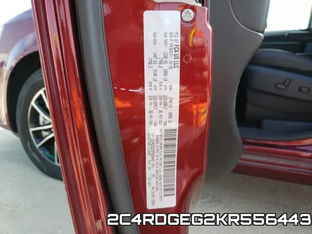 2C4RDGEG2KR556443 фото 2