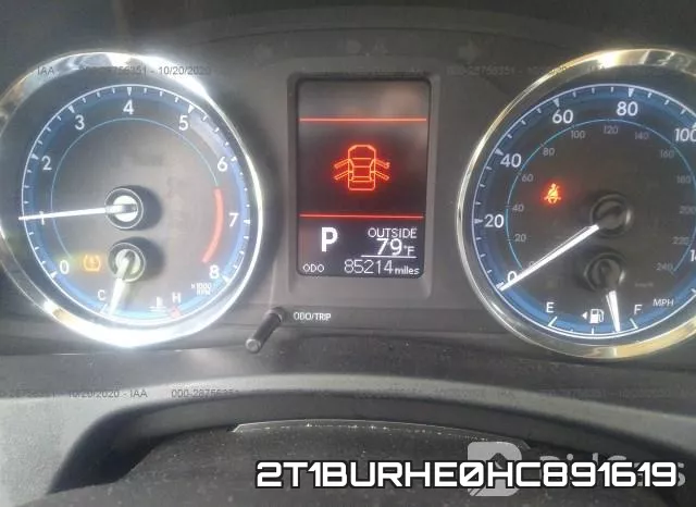 2T1BURHE0HC891619 фото 8
