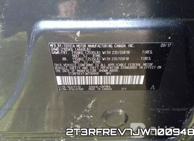 2T3RFREV7JW700948 фото 10