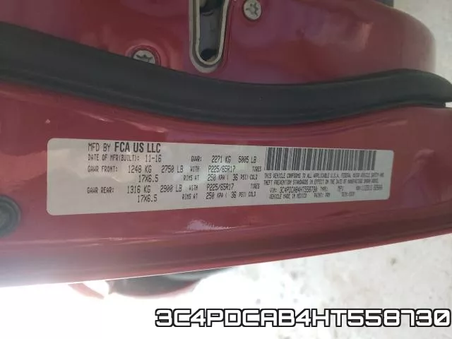 3C4PDCAB4HT558730 фото 2