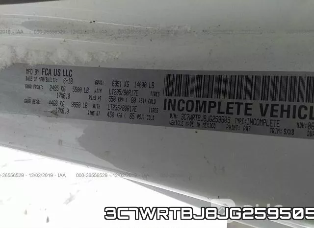 3C7WRTBJ8JG259505 фото 10
