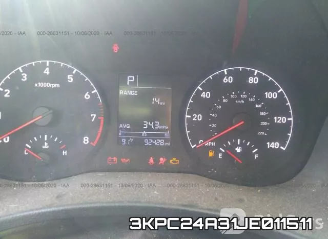 3KPC24A31JE011511 фото 8