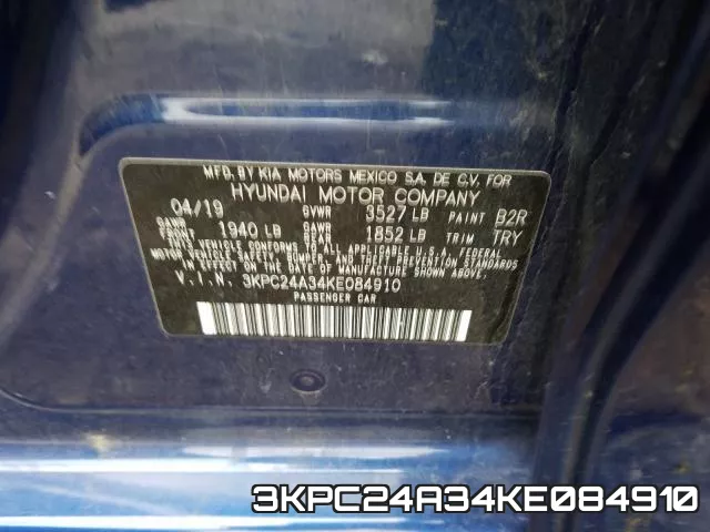3KPC24A34KE084910 фото 2