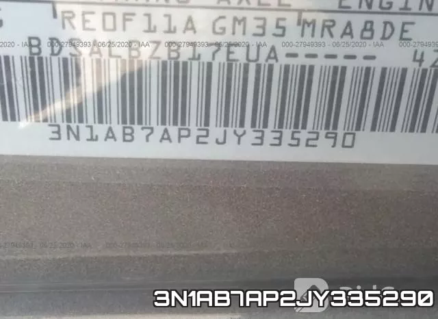 3N1AB7AP2JY335290 фото 10